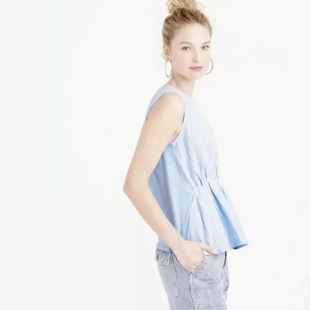 J Crew | Womens Cinched Tank Striped Top XXXS